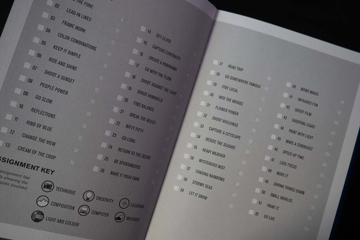 52 assignments Landscape Photography book